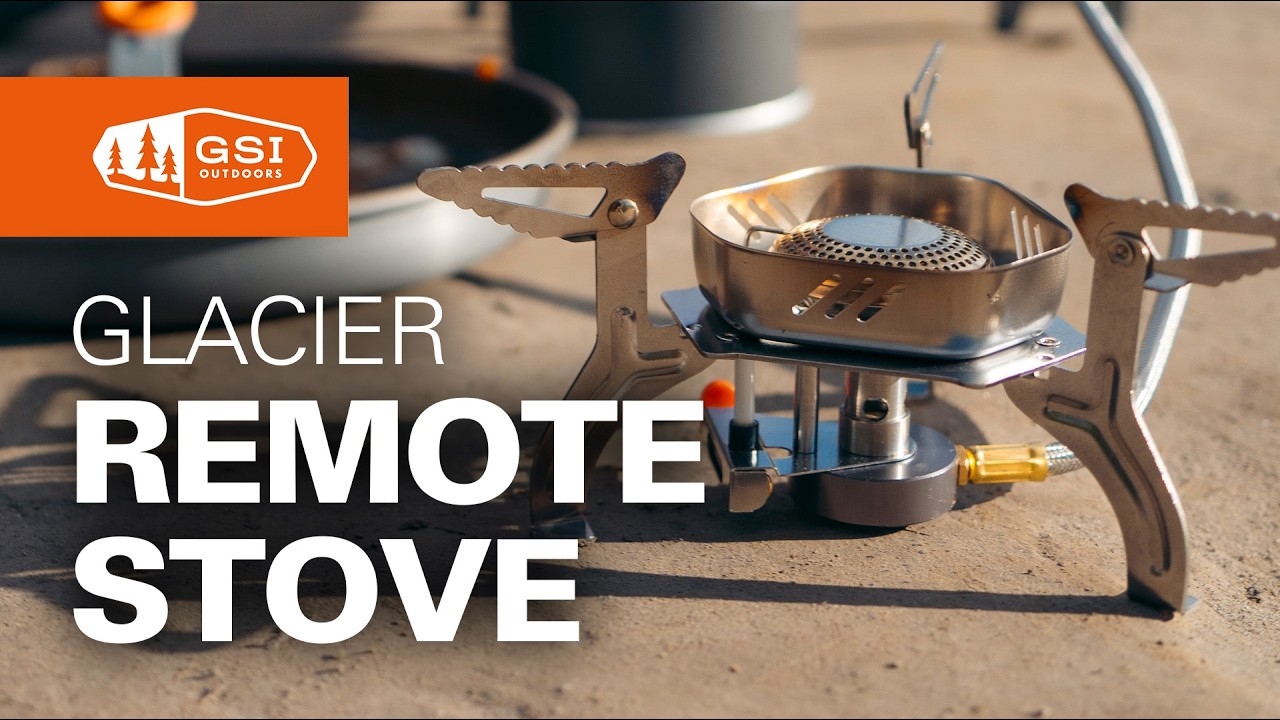 Glacier Remote Stove - Powerful, Compact, and Adventure-Ready Hiking Stove | GSI Outdoors