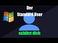 Microsoft PC sicher nutzen: Warum du NICHT als Administrator arbeiten solltest!