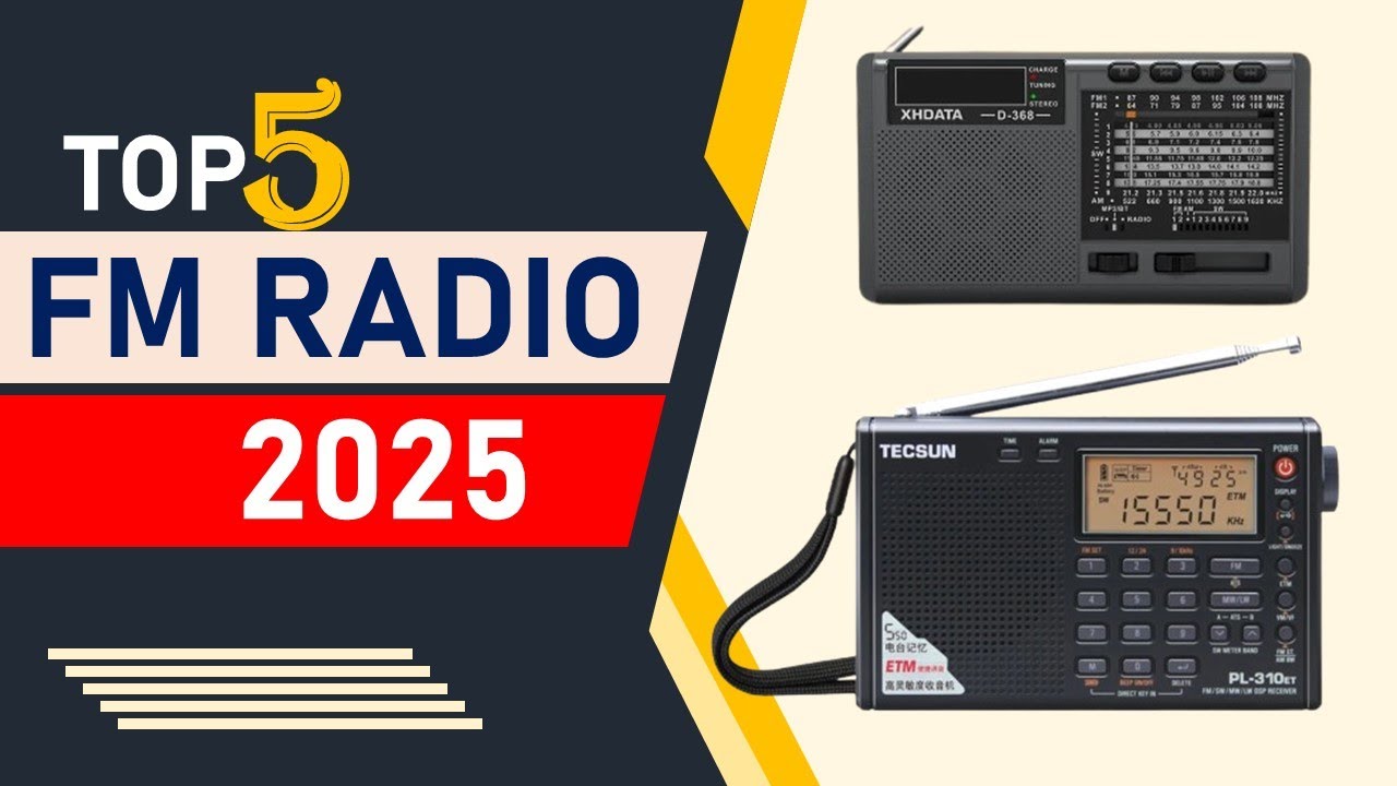 Best FM Radio 2025 || Top 5 Best FM Radio in 2025