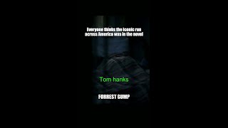 "Why Forrest Gump's Run Wasn't in the Book " #Shorts