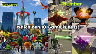 GALVAN VS PLUMBER Which Is The Best Realistic BEN 10 Fan Game🔥| Gameplay in 4K Ultra HD screenshot 5