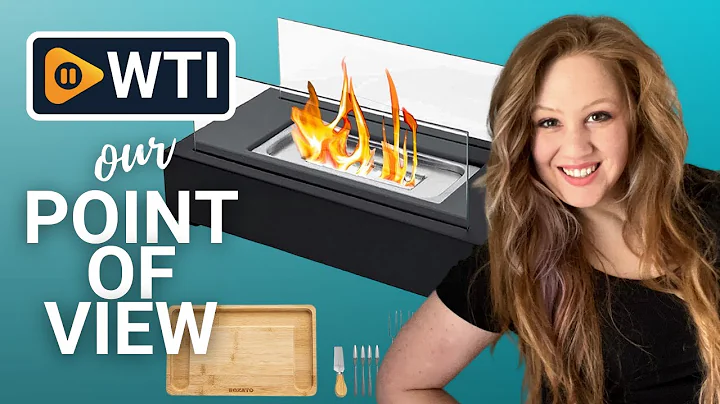 ROZATO Tabletop Fire Pit | Our Point Of View