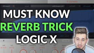 Reverse Reverb Trick in Logic X - THE EASIEST WAY 💯