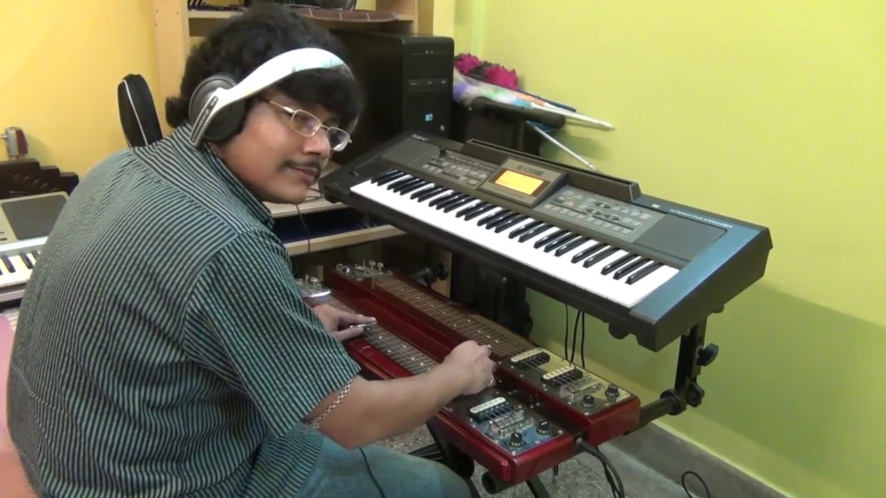 Ke Bajay BanshiteInstrumental Electric Steel(HAWAIIAN)Guitar By Pramit