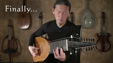 "Finally..." Ambient Music on Real Instrument (no Sampling etc.) - Nao Sogabe (Baroque Lute)