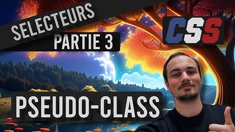 Les sélecteurs | 3. Les Pseudo-class basiques
