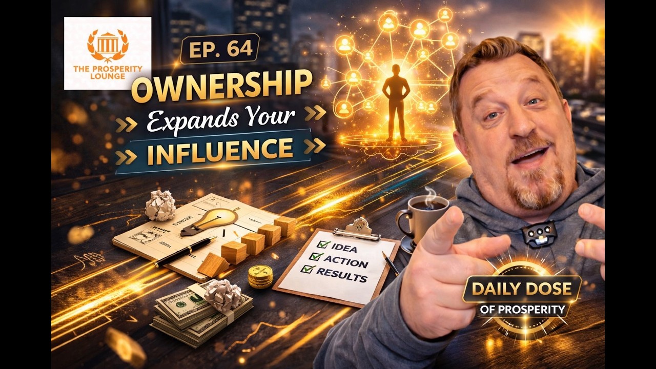 Ep. 64 – Ownership Expands Your Influence – Daily Dose of Prosperity