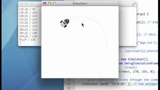 Simulation of Polygon Drawing Robot