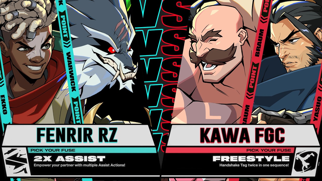 FenrirRz (Warwick / Ekko) vs KawaFGC (Braum / Yasuo) - 2XKO