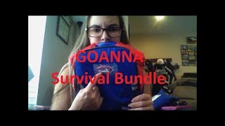Goanna Hydration Pack & Survival Kit Bundle/ Backpack - UnBoxing & Review/ First Impression @Kittyskreationsboutique