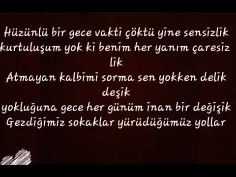 Umutlarım hayallerim Hayatım bak tükendi. Lyrics (HATİCE AK)