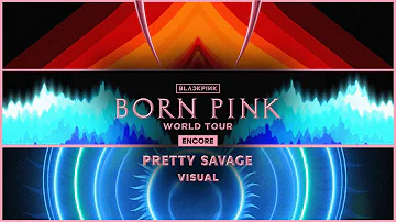 BLACKPINK - 'Pretty Savage ' | VISUAL | (BORNPINK WORLD TOUR ENCORE )