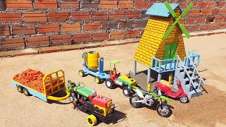 Most 7 Popular DIY Mini Tractor from Wood - Creative DIY Woodworking Mini Projects