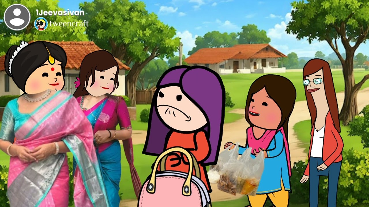 Part-338:Thoothukudislang cartoon entertainment video|villagelife|villagestory @jeevasivanlifestyle