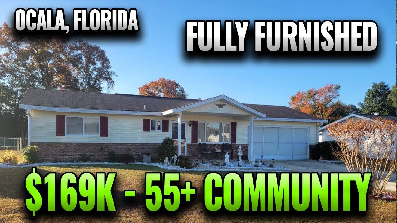 55+ Palm Cay Ocala, Florida 2 Bed 2 Bath 912 sqft 169,900 Realt