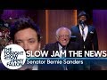 Smooth Bernie Sanders slow-jams the news, quotes Lizzo on Jimmy Fallon