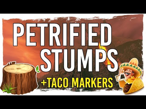 Guild Wars 2 - Ember Bay - Petrified Stumps + TacO Trail