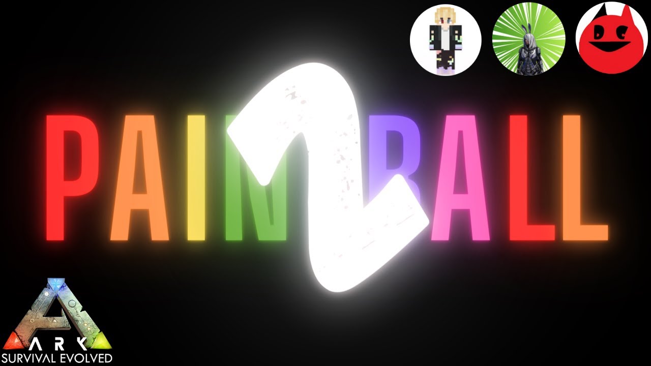 ARK PAINTBALL 2 With Fotsi & Dolls!! [Ark Survival Evolved, Fjordur