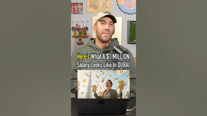 What A $1 Million Salary Look Like In Dubai?! #shorts #salary #money #dubai #million