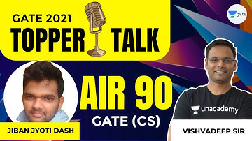 Jiban Jyoti Das |Toppers talk | AIR 90 | GATE 2021 Computer Science | Vishvadeep Gothi Sir