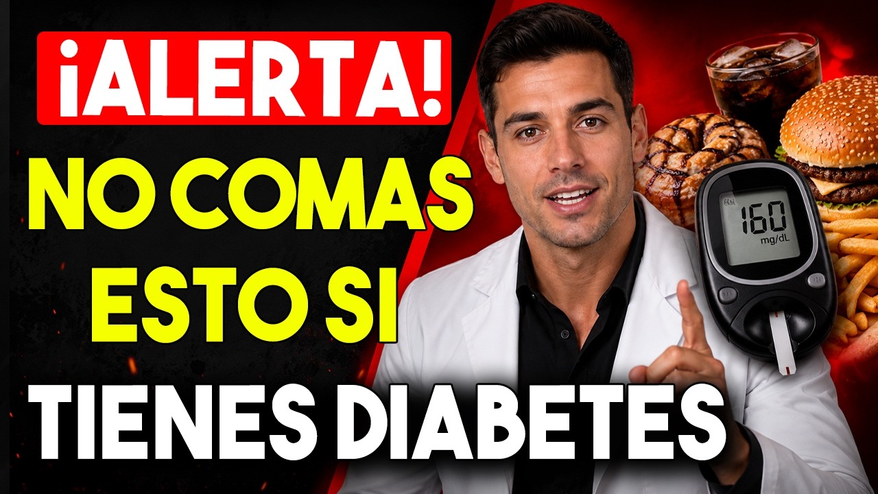 Si tienes DIABETES tipo 2: Evita estos 3 ALIMENTOS que te dañan en silencio