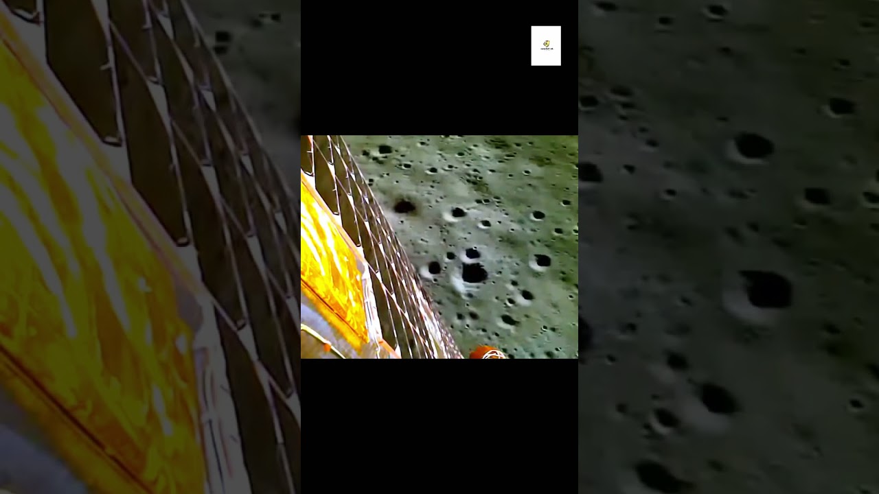 Landing on Moon - Chandrayaan 3    #shorts #youtubeshorts #knowledge #knowledgeknet