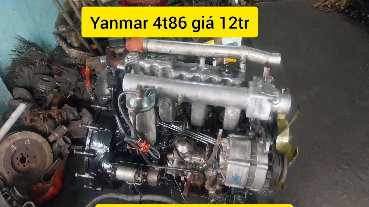 Yanmar 4t86 giá 12tr..máy Nissan 4D30.. 4000tua faw 98 turbo 3200tua