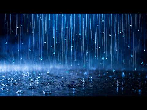Rain for Tinnitus Sound Therapy & Sleep | 10 Hours Black Screen