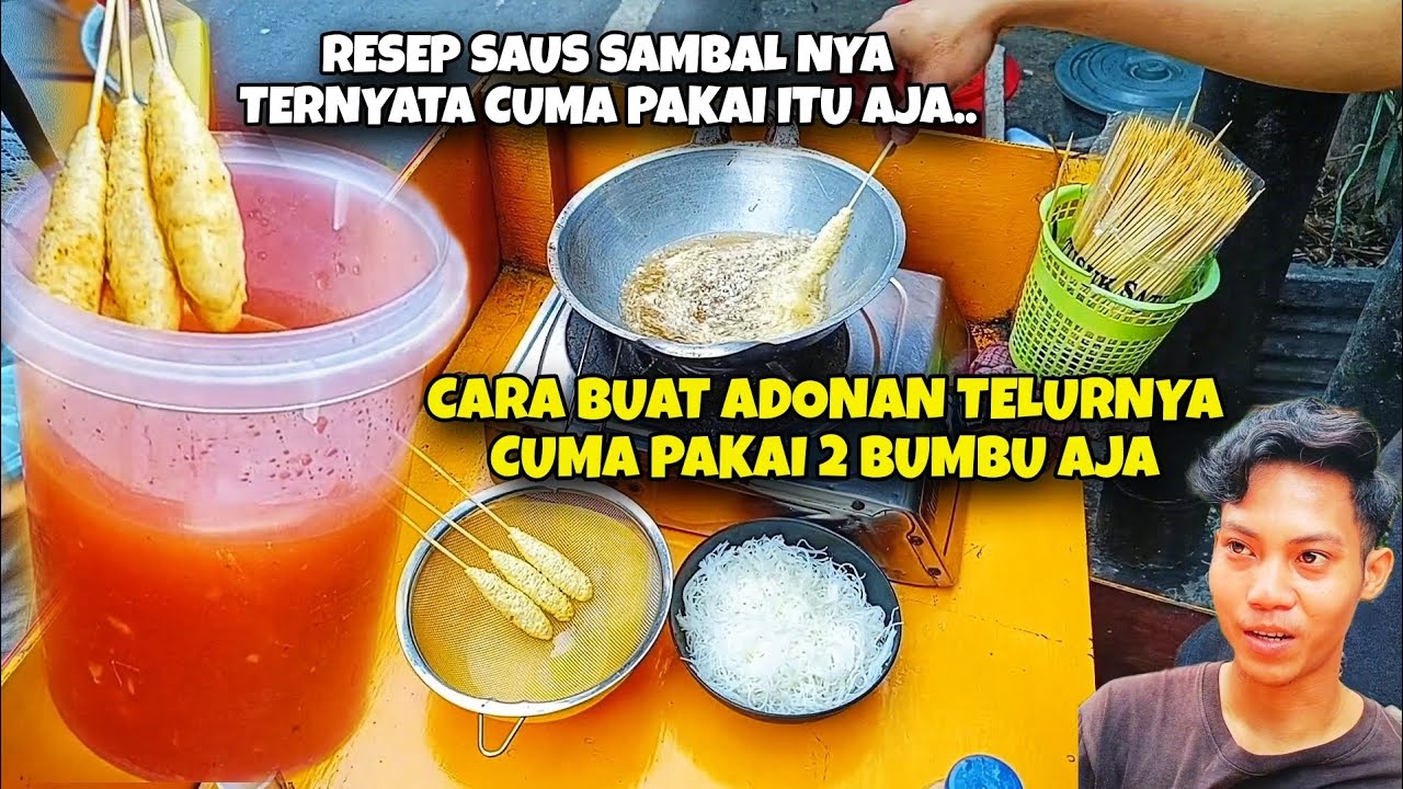 CERDAS..CUMA MODAL TELUR OMZETNYA 500 RIBU/HARI..CARA BUAT & RESEPNYA DIKASIH TAU