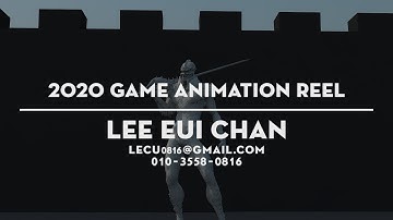 2020 Game Animation reel