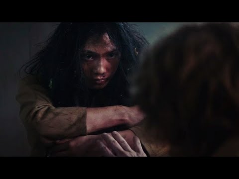 O Poço (2019) - Cena da Moça na Plataforma (Dublado em Português)