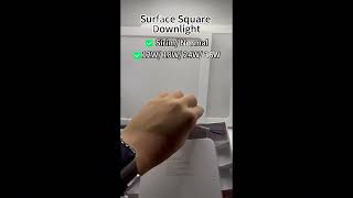 [SIRIM] Surface LED Downlight Ceiling Light 12W 20W 24W Square White 4'' 6'' 8'' Lampu Siling Panel