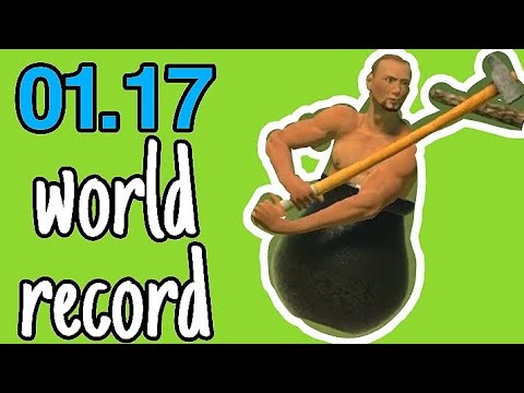 Getting Over It World Record 01:17 Speed Run