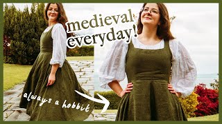 I Made a Modern Medieval Dress! (and it made me feel like the main character)
