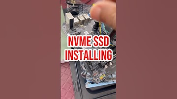 Nvme SSD installation in Pc #zebronicszeb #nvme #ssd #intex #cpu #ram #mscomputershusnabad #pcsetup