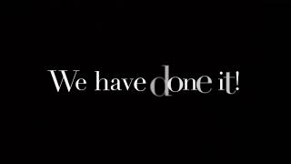 We Did It!