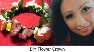 Makeup tutorial #2: DIY Flowercrown