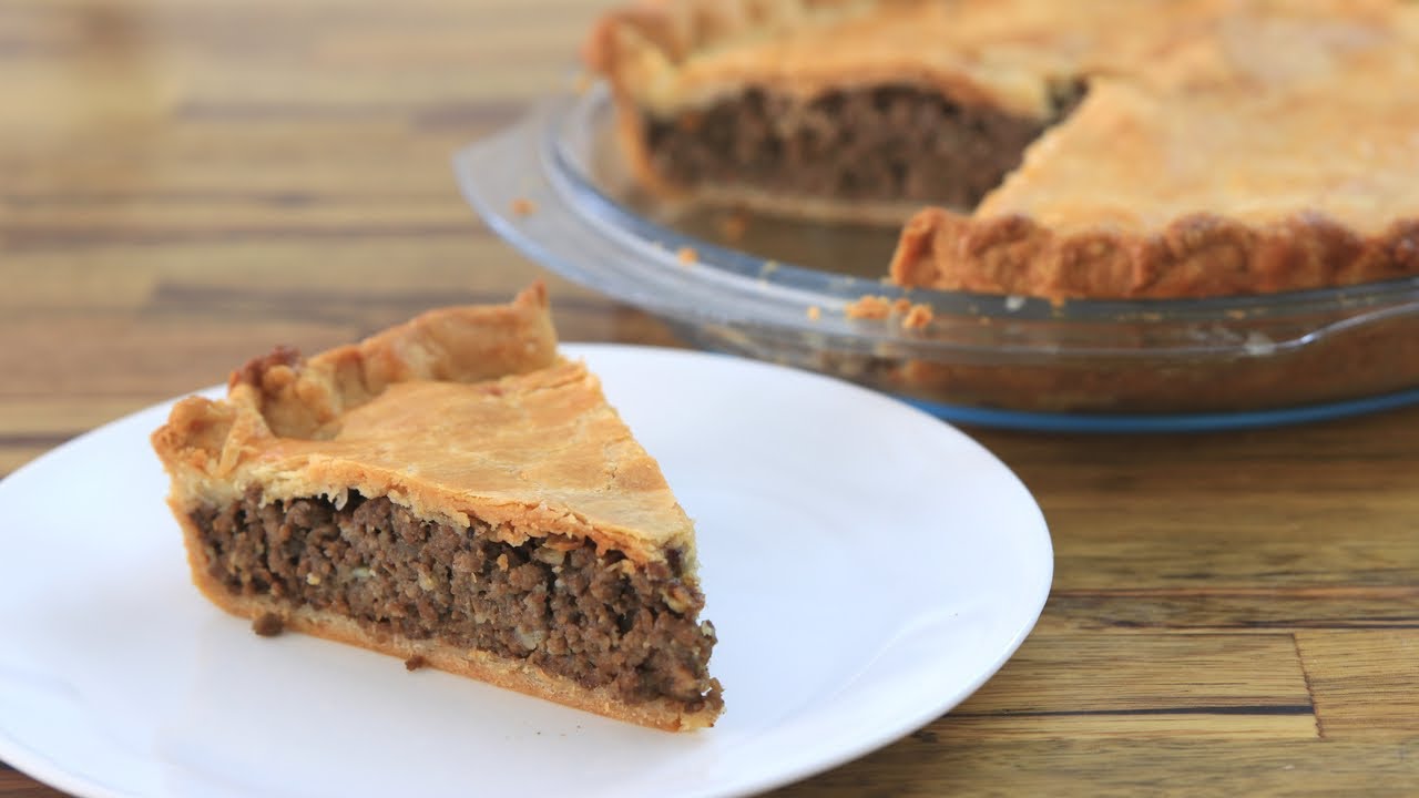 Tourtiere - French Canadian Meat Pie Recipe - The Cooking Foodie