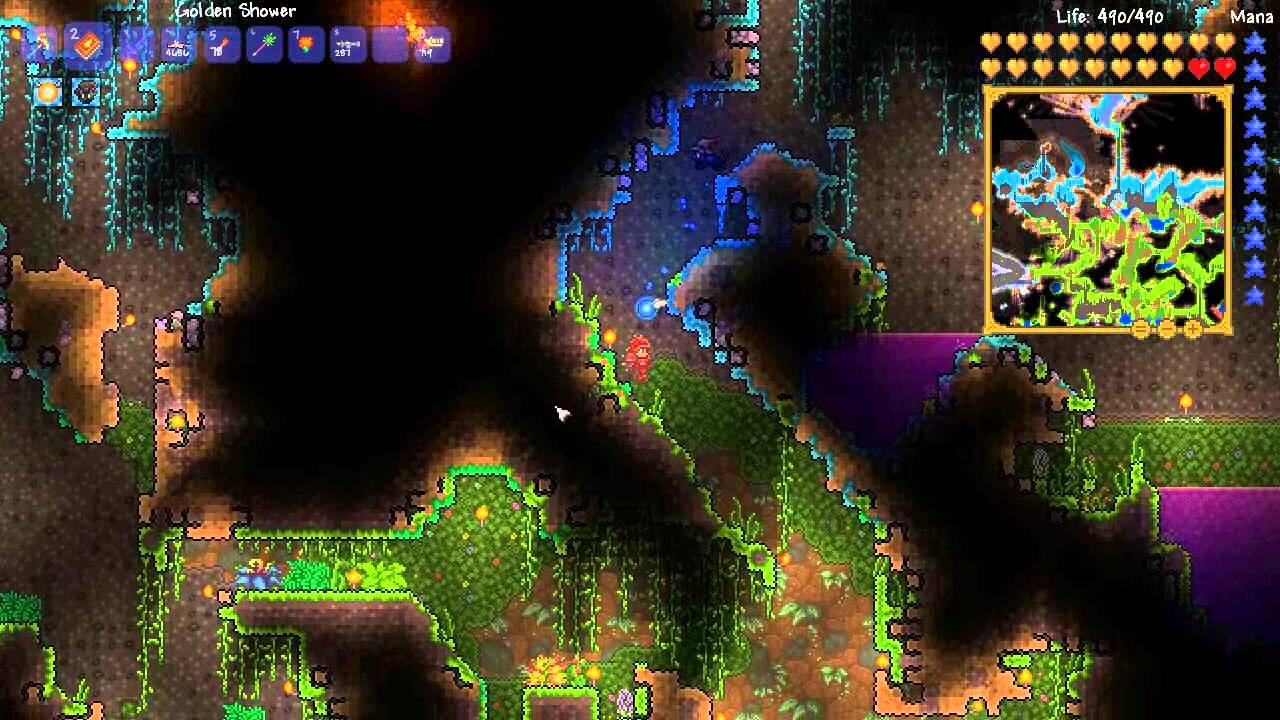 Let's Play Terraria [S6 Part 40] - Plantera Fight - YouTube