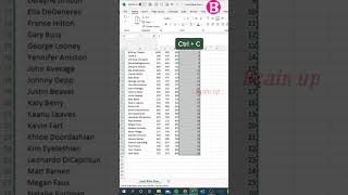 Quickly insert excel empty rows between rows @BrainUpp @Excelwalebro