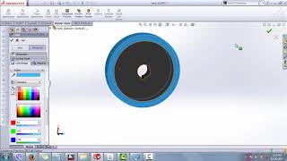 How to design industrial rubber roller in solid works
