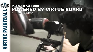 Ion paintball gun powered by Virtue board