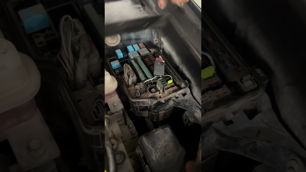 lexus fuel pump relay location