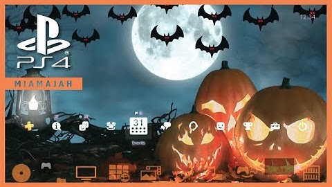 4K Spooky Halloween - Minefield | PS4 (Dynamic Theme) HD
