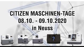 Citizen Machinery Europe Livestream aus Neuss
