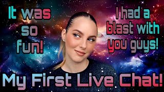 My First Live Chat | Rebeka Luīze Budlevska [MUSIC REACTIONS & REVIEWS]