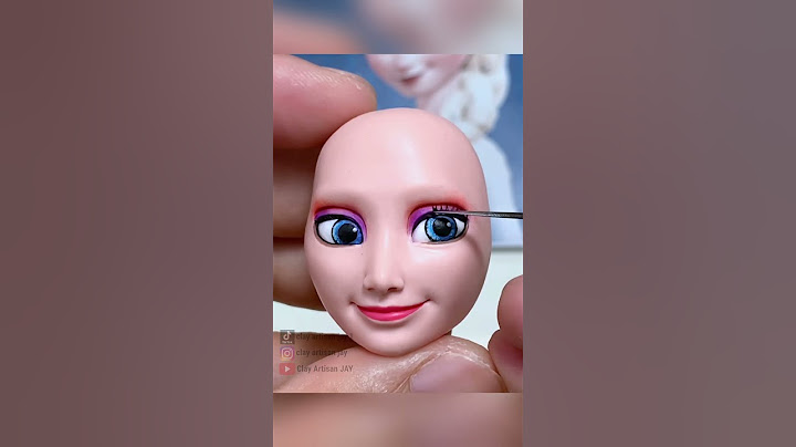 Clay Artisan JAY ：Crafting a Beautiful Elsa Princess Sculpture with Clay!