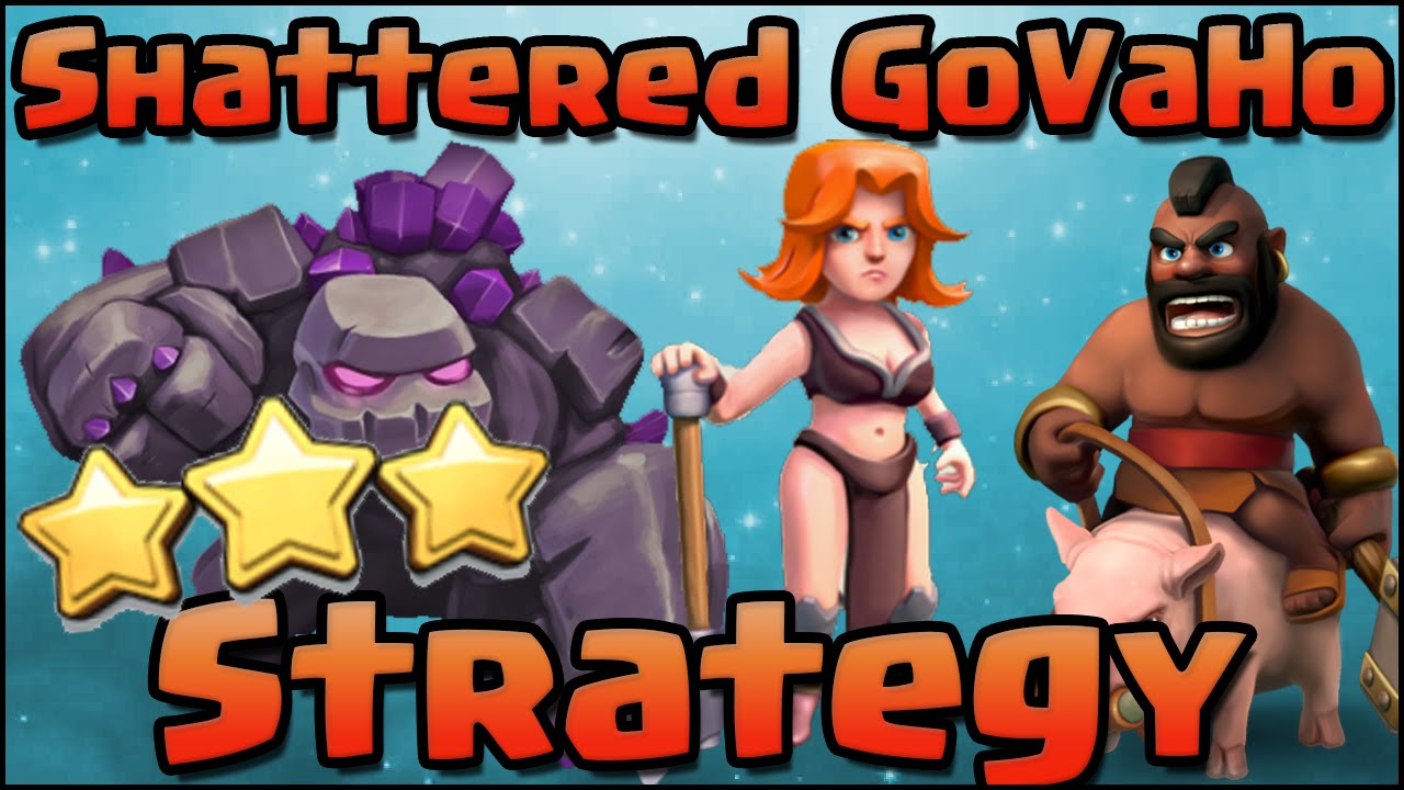 How to Shattered GoVaHo 3 Star War Attack Strategy for TH9 | Clash of Clans - With the New Valkyries