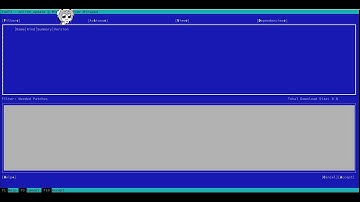 How to see available patches via Ncurses Yast.