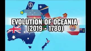 Evolution of Oceania. 2019-1780